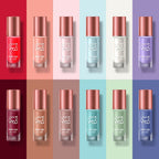 AKMÉ 9 to 5 Primer + Glossy Finish Nail Color|| Berry Business|| 6 ml