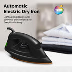 GD208 LED Dry Iron, Black