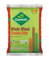 Ganesh Chakki Atta - Whole Wheat, 1kg