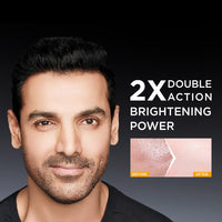Garnier Men, Face Wash, Brightening & Anti-Pollution, TurboBright Double Action, 155 g