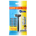 Gillette Guard Shaving Razor For Men (1 Razor With 12 Blades)