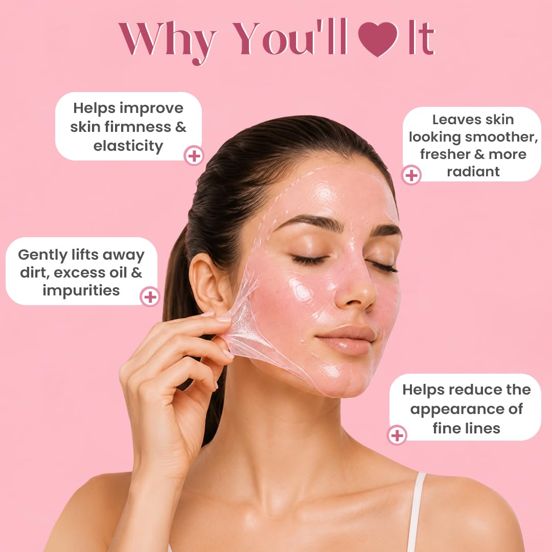 Glamveda Watermelon & Collagen Peel Off Mask for Women 100gm