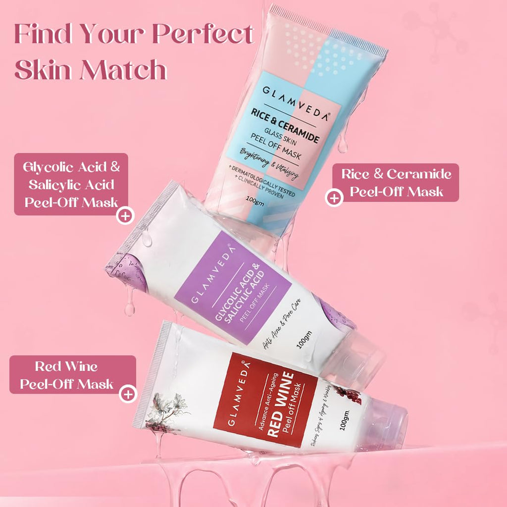 Glamveda Watermelon & Collagen Peel Off Mask for Women 100gm