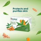 Himalaya Herbals Protecting Neem and Turmeric Soap, 75g