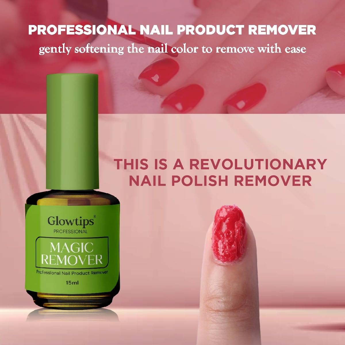 Glowtips Gel Nail Polish Remover Kit,