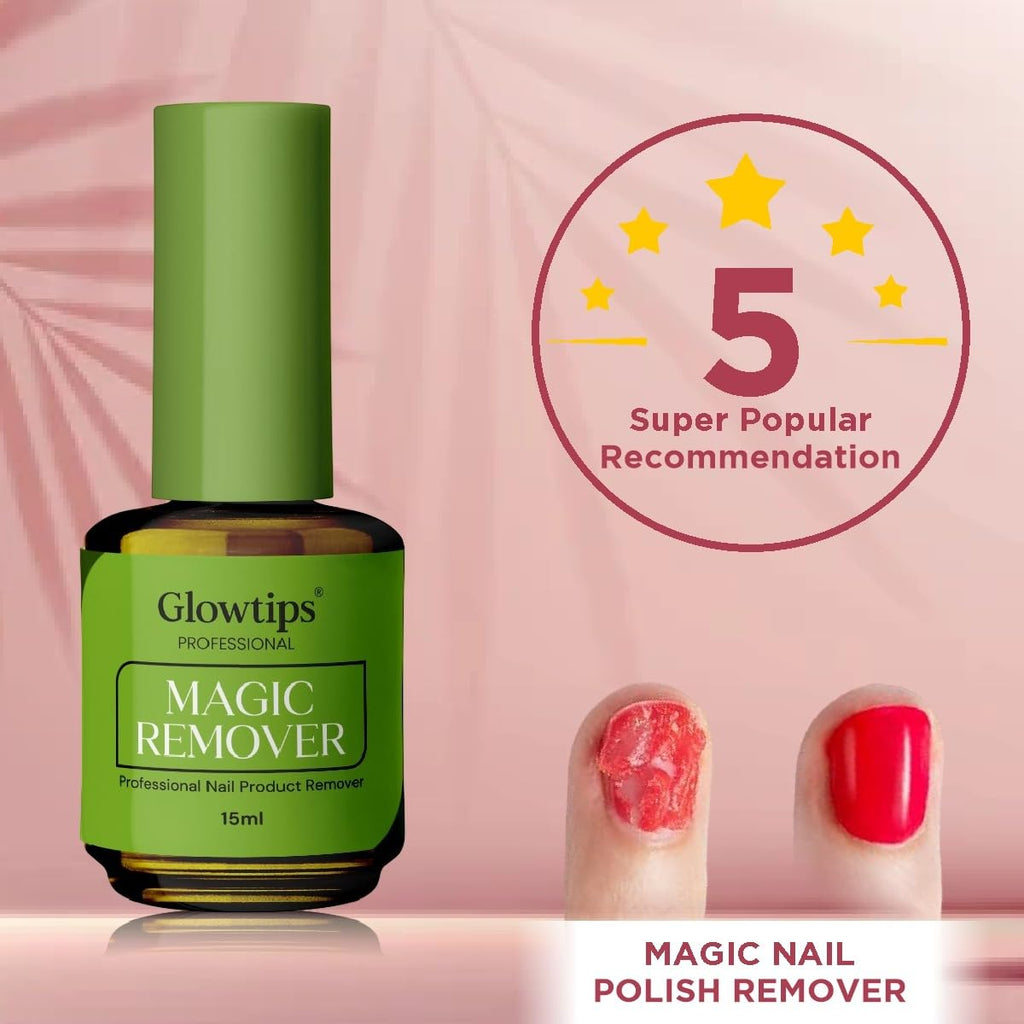 Glowtips Gel Nail Polish Remover Kit,