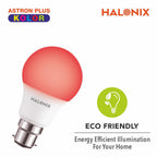 HALONIX LED BULB ASTRON PLUS 9W B22 RED PACK 2
