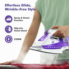 HAVELLS Husky 2200 W Steam Iron with Auto Shut Off, Steam Boost, Vertical, Horizontal Ironing