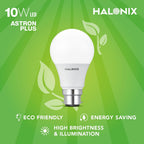 Halonix 10W B22 LED Bulb Cool White, Pack of 25 | Energy Efficient, Bright Light for Home & Office