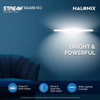 Halonix 10W LED Batten/Led Tubelight | 2-ft Tubelight for Living Room & Bedroom | Cool day light | Pack 1