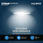 Halonix 10W LED Batten/Led Tubelight | 2-ft Tubelight for Living Room & Bedroom | Cool day light | Pack 1