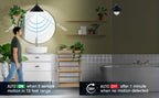 Halonix 10W Motion Sensor Led bulb | Color-6500K White | Auto on- Auto Off light | Motion sensor light | Pack of 1 | b22d