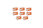 Halonix 10 Watts B22d Led bulb Mini tube Light |Color- Cool White | Base-B22 | Pack of 8|