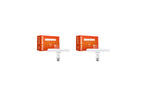 Halonix 10 Watts B22d LED bulb tube Light Cool White, Pack of 2, T-bulb