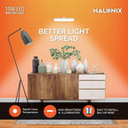 Halonix 10 Watts B22d LED bulb tube Light Cool White, Pack of 5, T-bulb