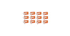 Halonix 10 Watts B22d Led bulb Mini tube Light |Color- Cool White | Base-B22 | Pack of 12 |