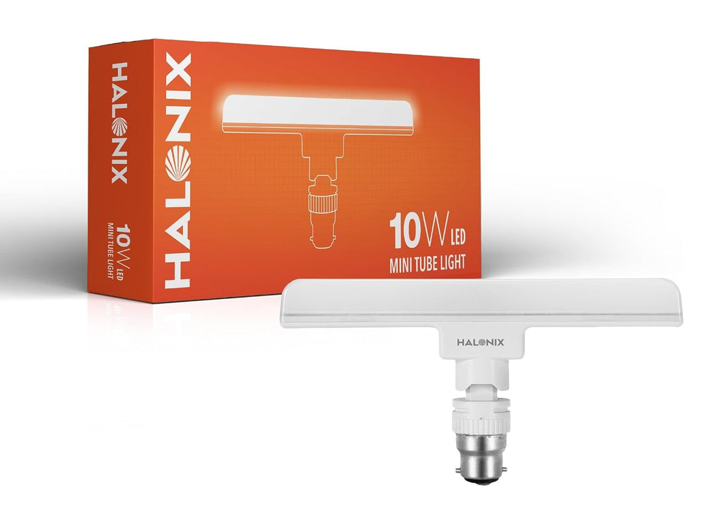 Halonix 10 Watts B22d Led bulb Mini tube Light |Color- Cool White | Base-B22 | Pack of 30 |