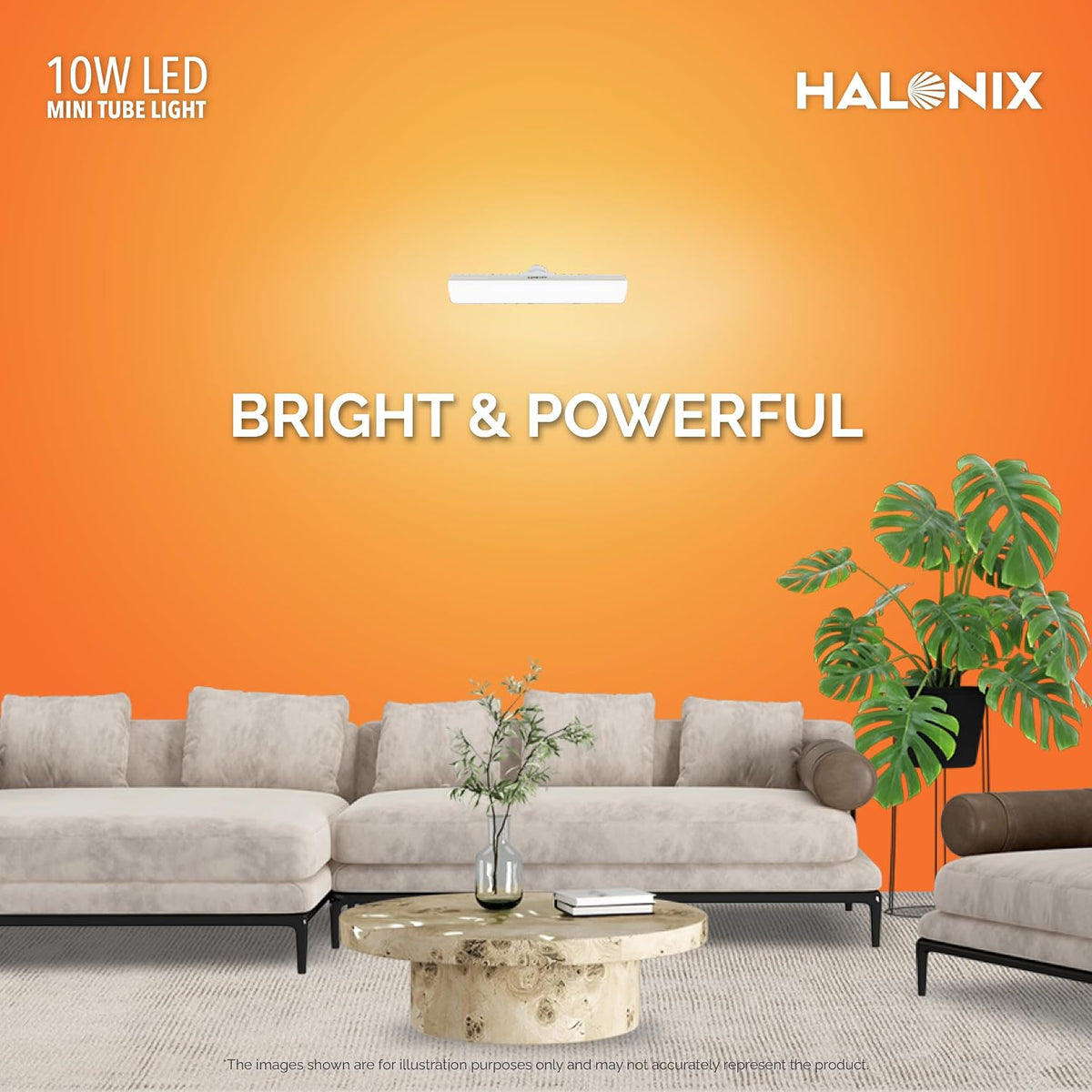 Halonix 10 Watts B22d Led bulb Mini tube Light |Color- Cool White | Base-B22 | Pack of 30 |