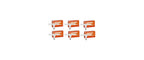 Halonix 10 Watts B22d Led bulb Mini tube Light |Color- Cool White | Base-B22 | Pack of 6|