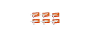 Halonix 10 Watts B22d Led bulb Mini tube Light |Color- Cool White | Base-B22 | Pack of 6|