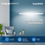 Halonix 20W LED Batten / Led Tubelight | 4-ft Tubelight for Living Room & Bedroom | Cool day light | Pack 2