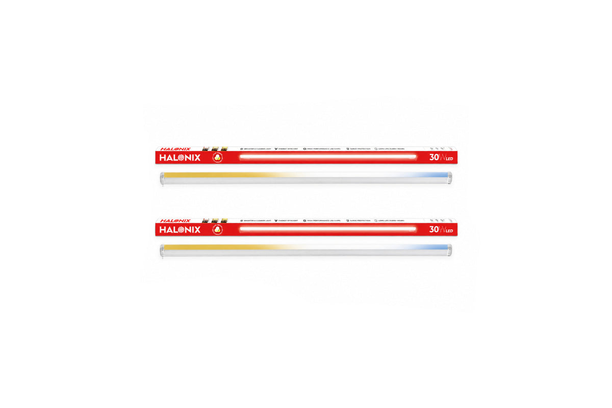 Halonix 30 Watt 3-in-1 LED Tube Light | 3 Color LED Batten | White, Warm Yellow & Off-White Lighting Modes | High Brightness Tube Light | Pack of 2