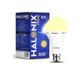 Halonix 8.5W Rechargeable Emergency Inverter LED Bulb | Emergency Light | Upto 4 Hours Battery | B22D | 1 Year - Warranty (Pack of 1, Warm Yellow)