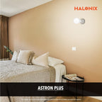 Halonix B22D 10Watt Led Astron Plus (White, Round) Pack of 2