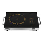 Havells 2200 Watt Infrared Induction Cooktop With Digital Display| Glo TC22-6KV Surge Protection| Sensor Touch| SS304 Food grade grill| 1 Year Door step Warranty By Havells