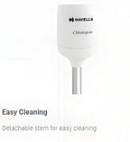 Havells Classique- S Low Noise 300 watt Hand Blender with Detachable Stainless Steel Stem, Double Bush,Copper Motor & 2 Years Warranty(Violet and white)
