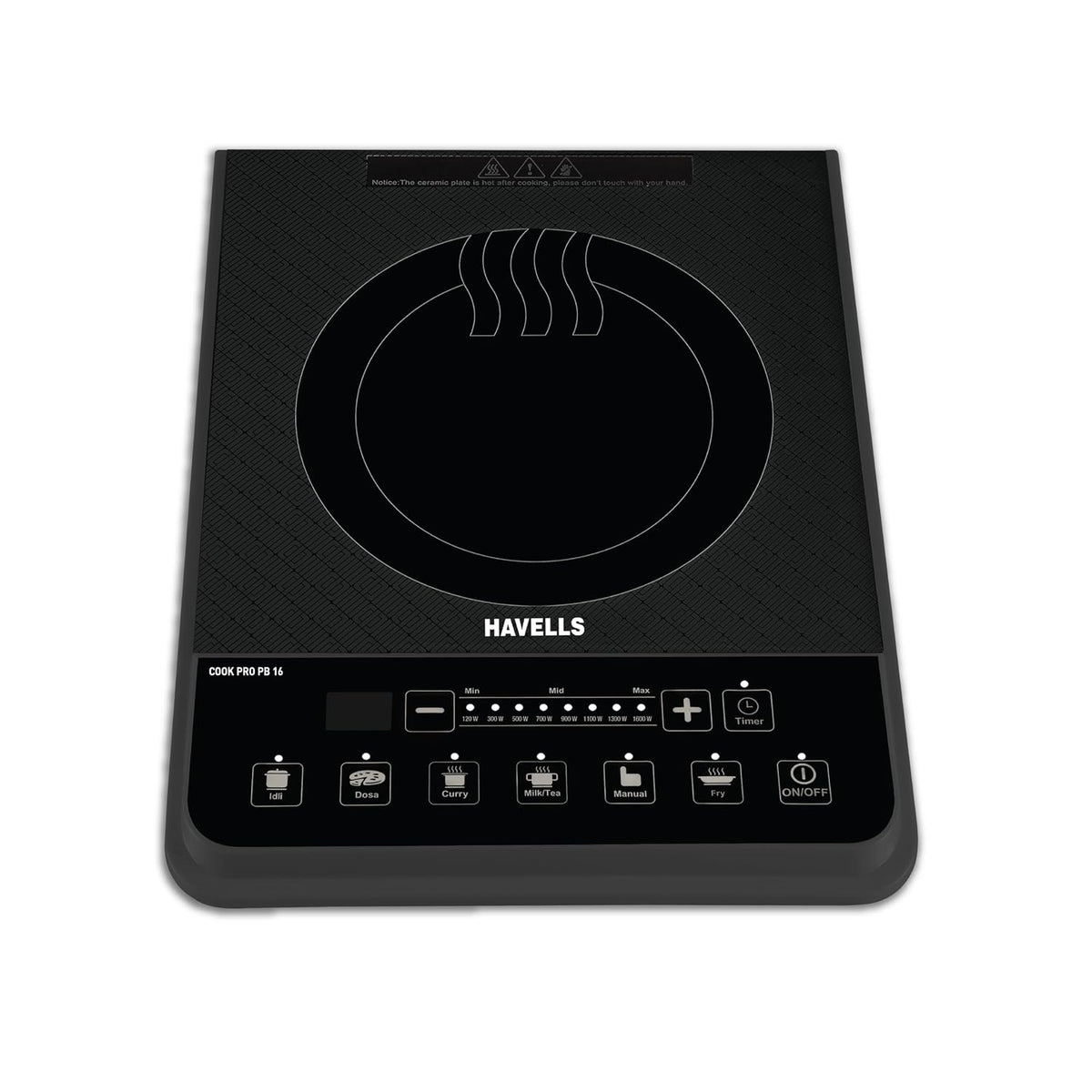 Havells Cook Pro PB 16 Induction Cooktop| Black