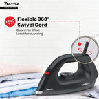 Havells Dry Iron Dazzle 1100 Watts, Iron Press, Greblon Non Sick Soleplate with German Technology