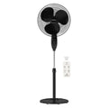 Havells Gatik Pro 400mm BLDC Pedestal Fan| 120 Ribs Guard for Safety| Smooth Oscillation| Heavy Base| ISI Marked | 2 Year Warranty | Black