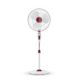 Havells Gatik Pro 400mm Pedestal Fan| 120 Ribs Guard for Safety| Smooth Oscillation| Heavy Base| ISI Marked | 2 Year Warranty | Wine Red
