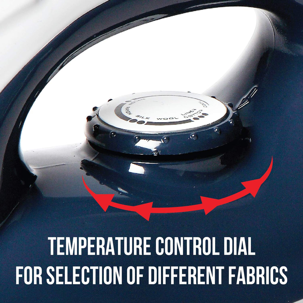 Havells Glydo 1000 watt Dry Iron With American Heritage Non Stick Sole Plate
