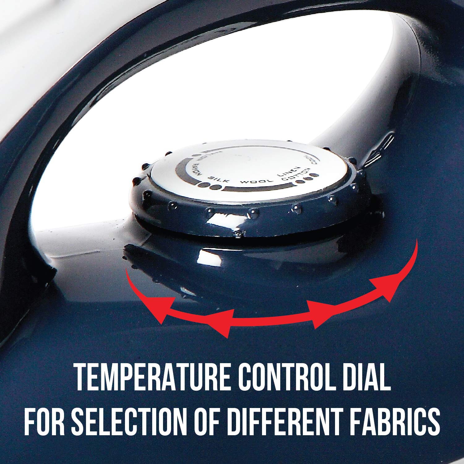 Havells Glydo 1000 watt Dry Iron With American Heritage Non Stick Sole Plate