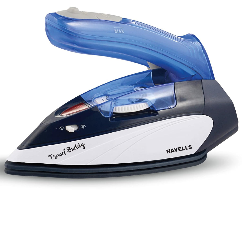 Havells Plastic Travel Buddy 800 Watt Steam Iron With Steam Burst