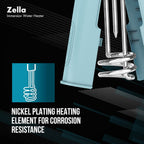 Havells Plastic Zella 1500 watts Immersion Heater|Automatic Cut-Off,Temp. Setting,Isi Mark 3 Pin Molded Plug|Protection Cover,Nickel Plating,Smart Switch For Safe Operation,Warranty: 2 Year|(Blue)