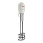 Havells Plastic Zeta 1000 Watt Immersion Heater | ISI Mark Heavy Duty 3 Pin Moulded Plug, Touch Protection Cover |Waterproof, Heating Indicator, Nickel Plating, Warranty: 2 Year Comprehensive|(Grey)