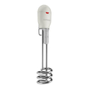 Havells Plastic Zeta 1000 Watt Immersion Heater | ISI Mark Heavy Duty 3 Pin Moulded Plug, Touch Protection Cover |Waterproof, Heating Indicator, Nickel Plating, Warranty: 2 Year Comprehensive|(Grey)