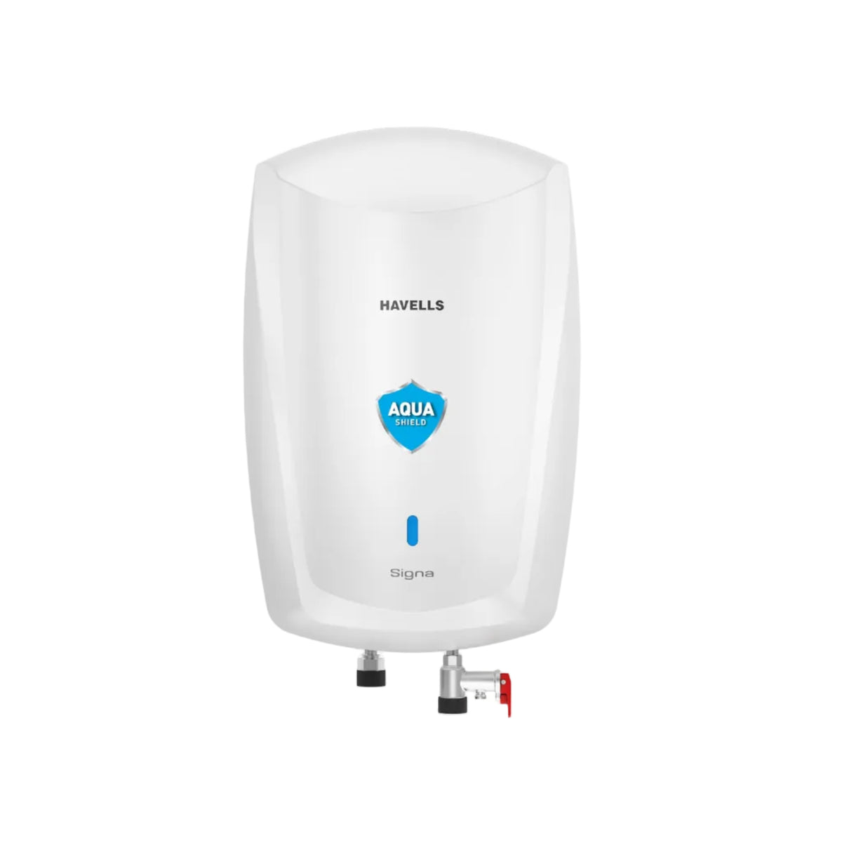 Havells Signa 5L Instant Water Heater(Geyser) with Anti Rust Aqua Shield| Twin LED Indicator| Shock Proof Body| ISI Marked| Fire Retardant Power Cord| Warranty- 5Yr on inner tank & 2Yr comprehensive