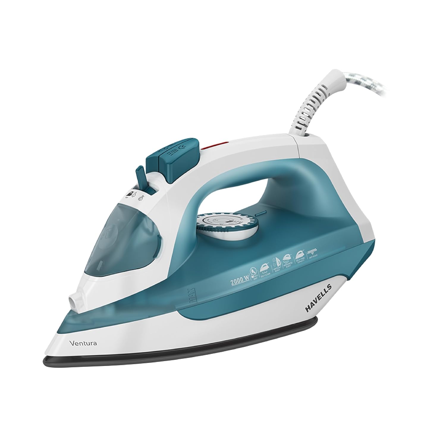Havells Ventura 2000 Watt Steam Iron with Self Cleaning Function