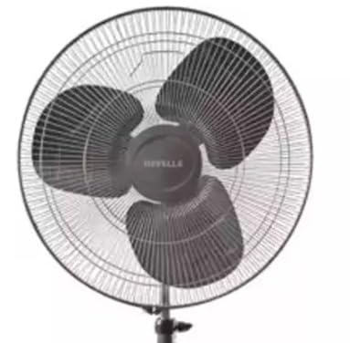 Havells WindStorm Pro Pedestal Fan, 500 mm, Silver
