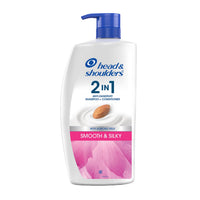 Head & Shoulders 2-in-1 Smooth and Silky Anti Dandruff Shampoo + Conditioner ( 1 L)
