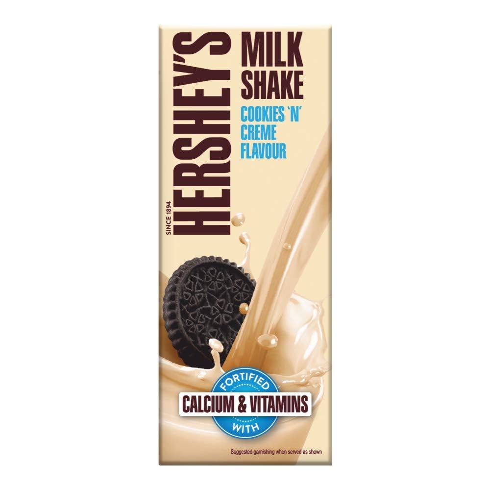 Hershey's Cookies N Creme Flavored Milkshake180ml