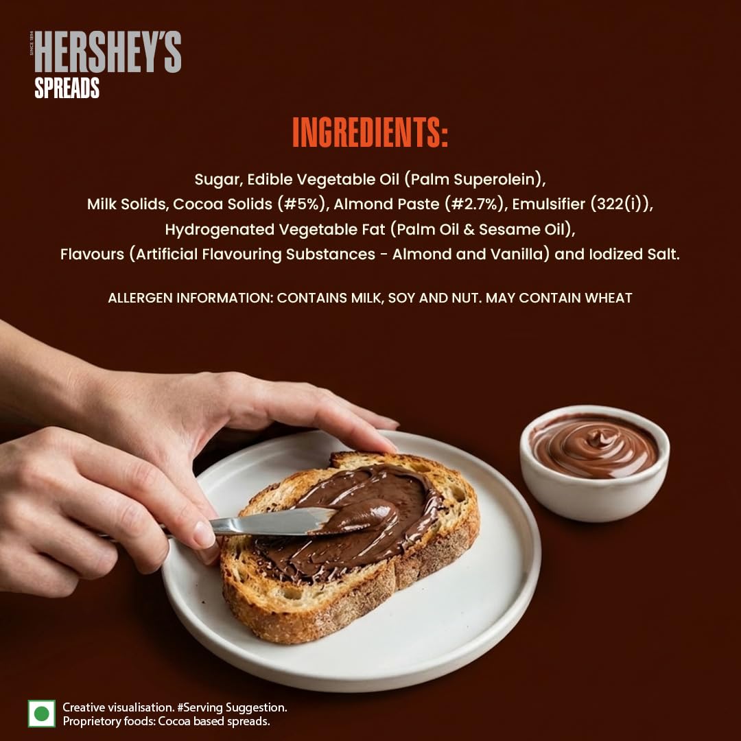Hershey's Spreads Cocoa with Almond, 350g