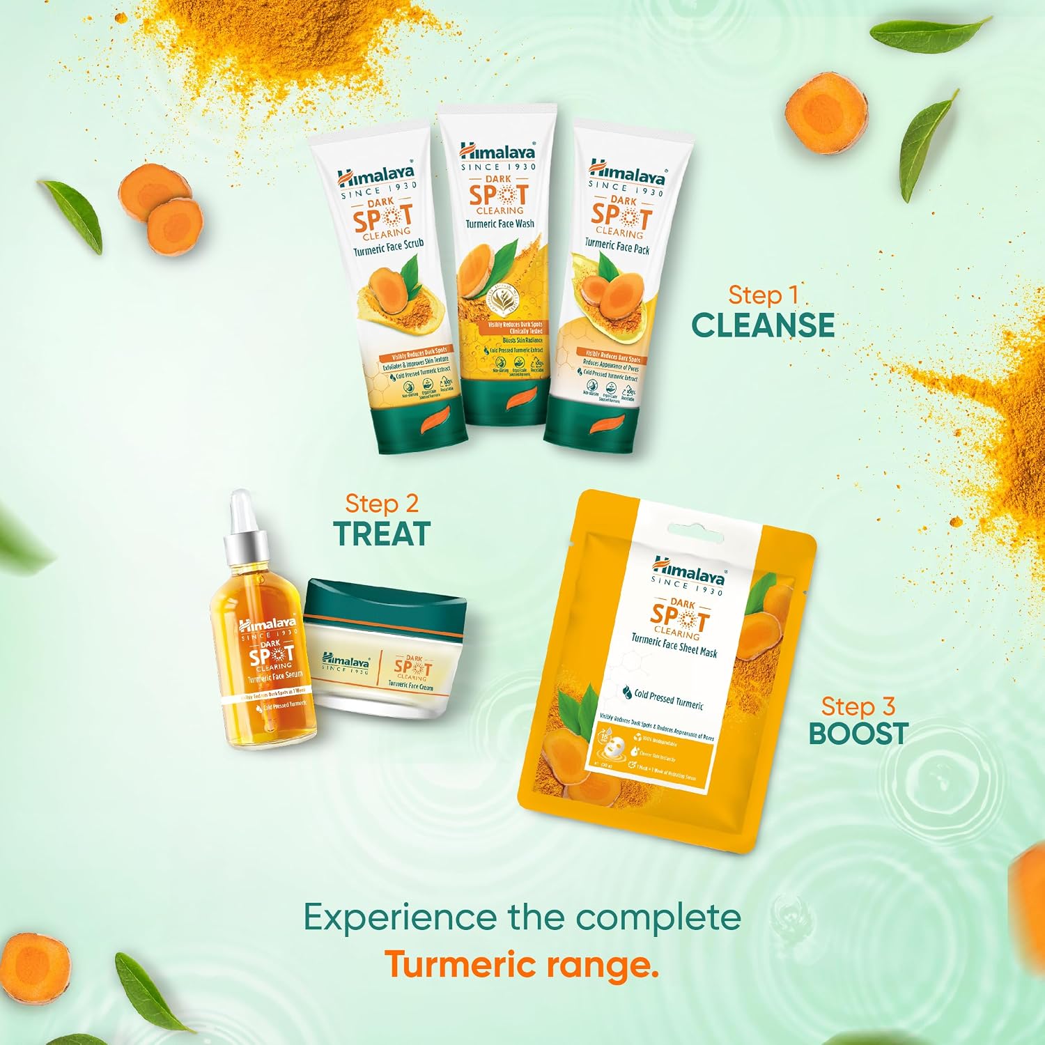 Himalaya Dark Spot Clearing Turmeric Face Scrub 100g