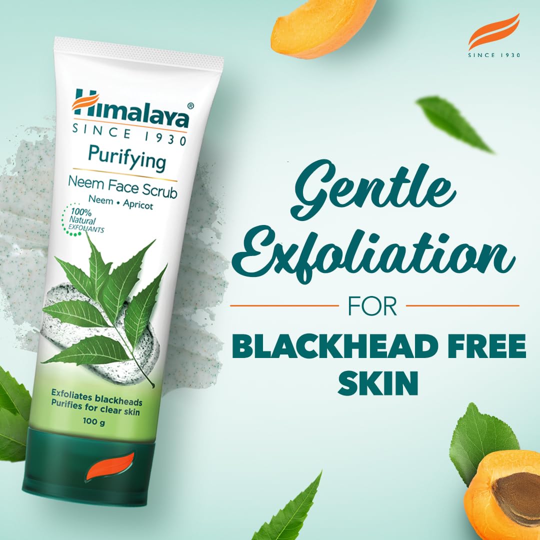 Himalaya Herbals Purifying Neem Scrub, 100gm