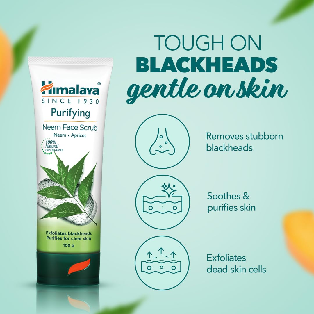 Himalaya Herbals Purifying Neem Scrub, 100gm
