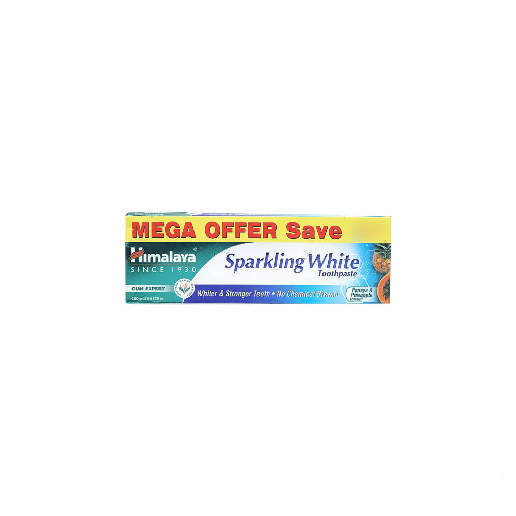 Himalaya Herbals Sparkling White Toothpaste for Whitening - 150 g (Pack of 2)